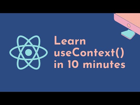 Usecontext React Hooks React Context Api React Tutorial Part 5