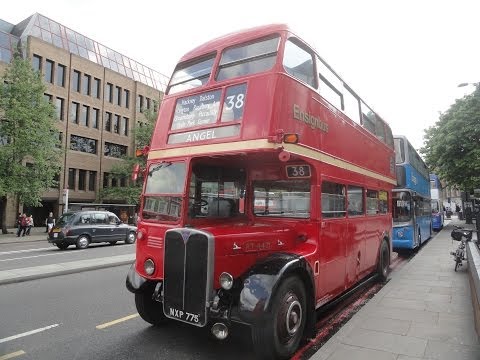 A privileged peek inside a Beautiful, Classic, Vintage RT London Bus from 1954 (RT 4421)