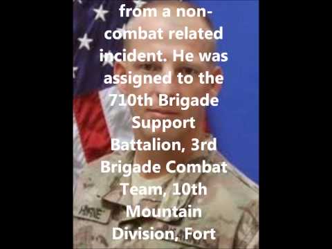 Tribute To Our Fallen Soldiers - US Army Spc. Terry J. Hurne, 34, of Merced, California.