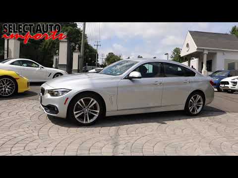 2019 BMW 430i xDrive Gran Coupe Sport Line, Glacier Silver, Select Auto Imports in Alex, VA #20199
