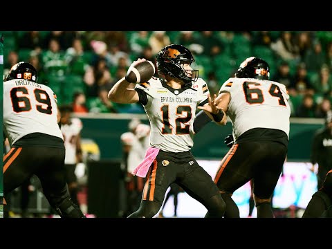 CFL 2025 Recap: BC @ Saskatchewan - Week 21