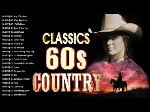 Best Classic Country Songs Of 1960s - Greatest 60s Country Music - Top Old Country Songs