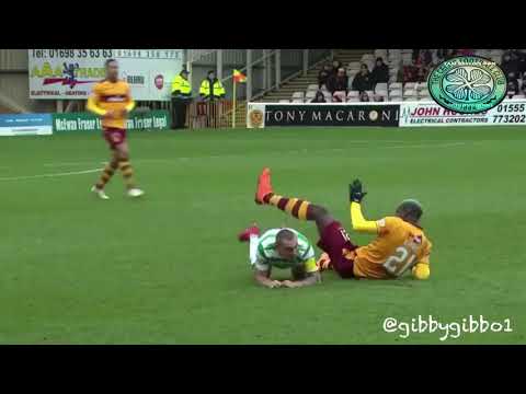 34 days and 3 red cards on challenges on Scott Brown