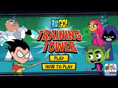 Teen Titans Go! Training Tower - I Wanna Be The Very Best (Cartoon Network Games) Video