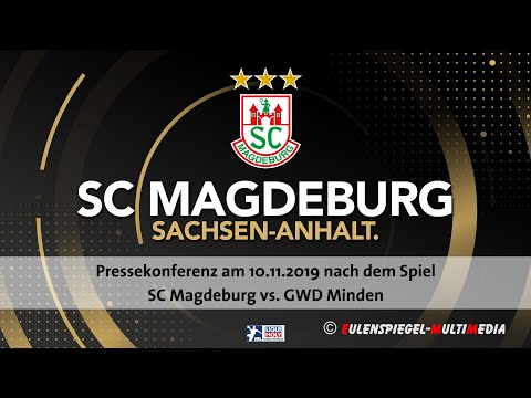 10.11.2019 Die Pk nach dem Spiel SCM vs. GWD Minden