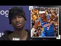 "We just let the game happen" SGA on the Thunder Winning Round 2 Series vs Lakers | May 11, 2026