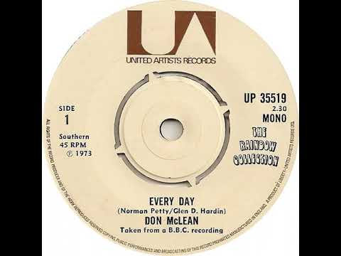 UK New Entry 1973 (77) Don McLean - Every Day