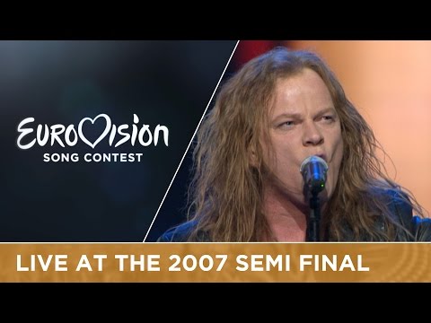 Eiríkur Hauksson - Valentine Lost (Iceland) Live 2007 Eurovision Song Contest