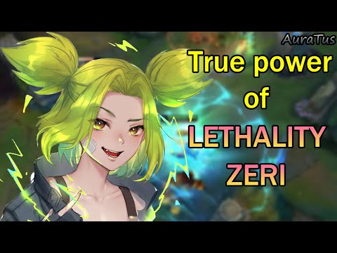 UNIQUE LETHALITY ZERI build that can do anything (even coffee)