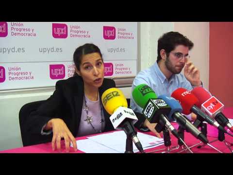 UPyD Segovia.  Luciana Miguel sobre Caja Segovia Bankia 5/11/2013