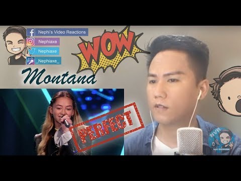 Vocalist Reacts to Montana - Fallin' | The Voice Kids 2018 | The Blind Auditions