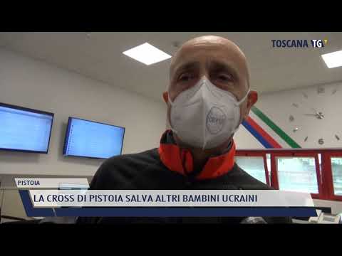 2022-03-28 PISTOIA - LA CROSS DI PISTOIA SALVA ALTRI BAMBINI UCRAINI