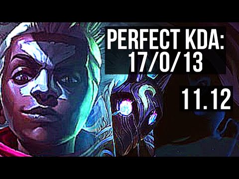 EKKO vs KINDRED (JUNGLE) | 17/0/13, Legendary, 500+ games | EUW Master | v11.12