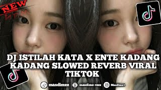 Download lagu DJ ISTILAH KATA X ENTE KADANG KADANG SLOWED REVERB VIRAL TIKTOK mp3