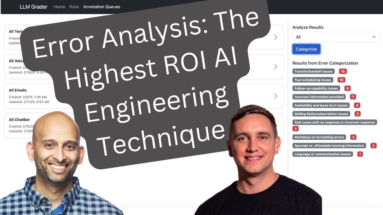 Error Analysis: The Highest ROI Technique In AI Engineering