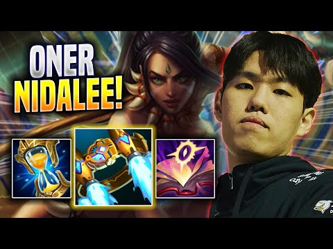 ONER DOMINATING WITH NIDALEE! - T1 Oner Plays Nidalee JUNGLE vs Sylas! | Season 2023