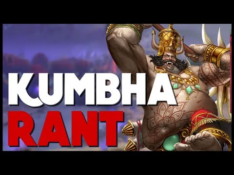 The Absolute Size of This Man! | Smite - Kumbhakarna Rant