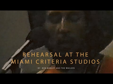 Bob Marley's Unreleased 1980 Criteria Studios Rehearsal