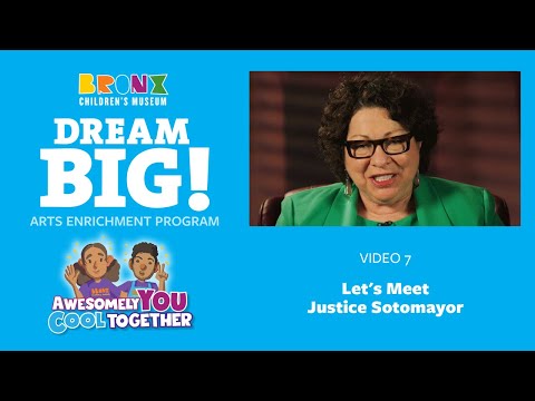 2. Let's Meet: Justice Sotomayor