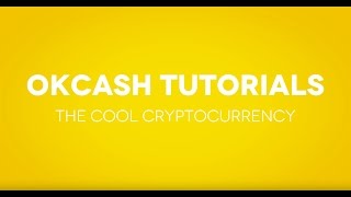 How to install your OKCash wallet (Advance)