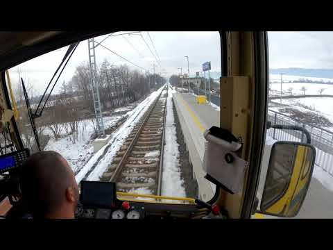 4k Cabview 🚅 locomotive 🚅 MVTV-2 Olomouc-Uničov