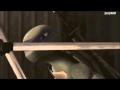 Leonardo Vs Karai Meet The Robinsons Meatball Fight TMNT 2012 Version