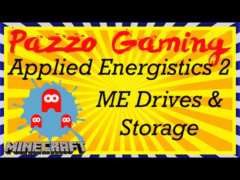 Pazzo Gaming - EP31 - Minecraft - AE2 - ME Network Basics - ME Drive and Storage Cells