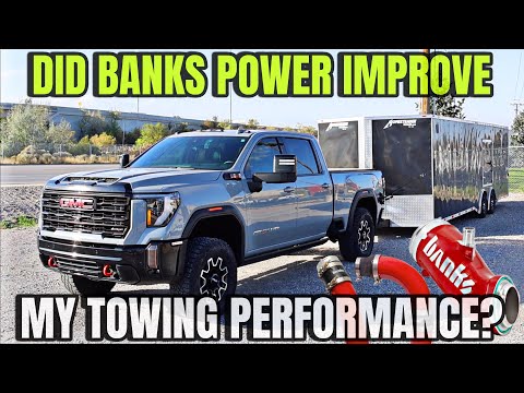 Banks Power Humbled The Haters! Tow Test W/ Boost Tubes/Turbo Inlet Prove To Be More Than Ornaments
