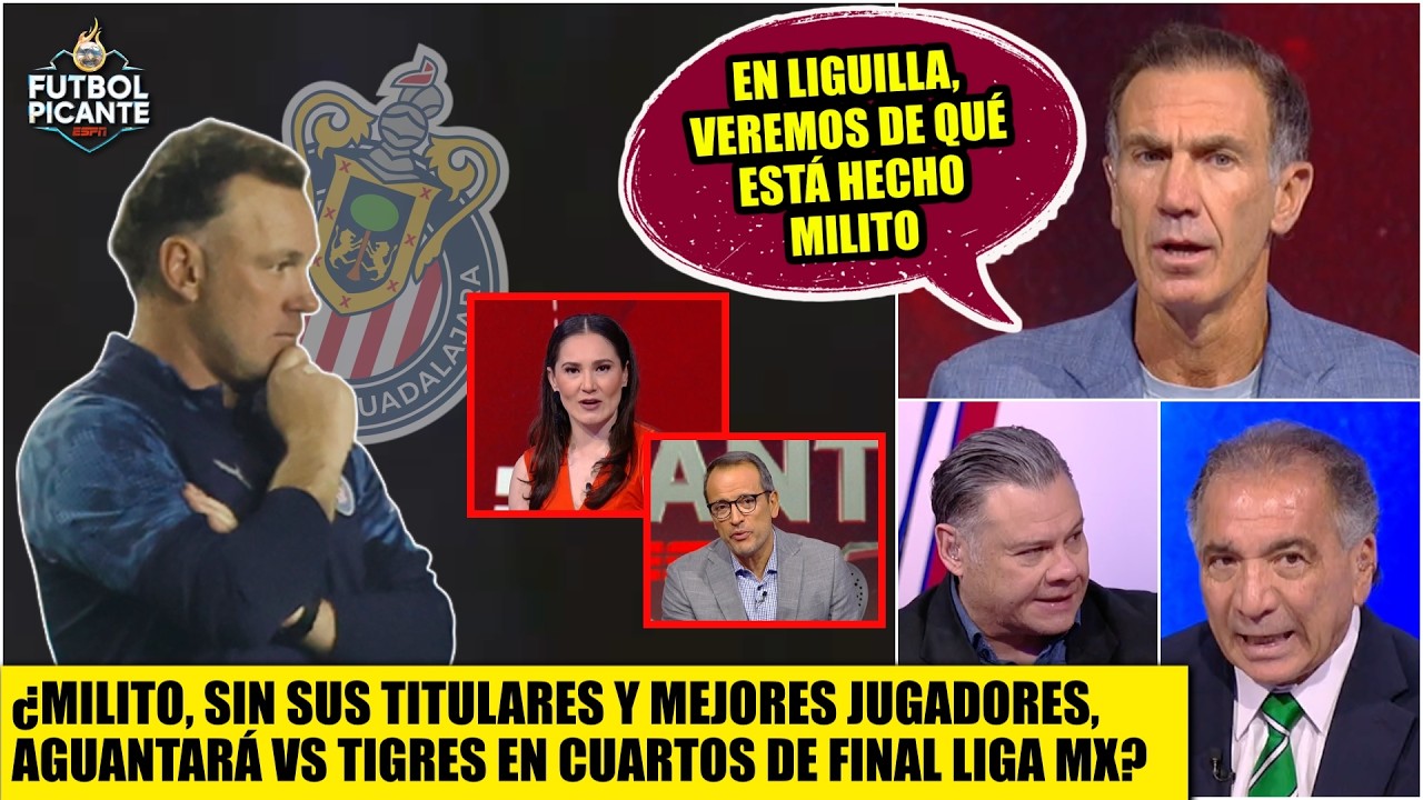 MILITO demostró ser buen DT. Pero SIN SELECCIONADOS, LIGUILLA SERÁ PRUEBA DE FUEGO | Futbol Picante