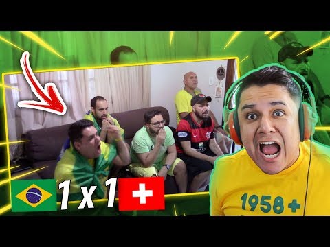REAGINDO BRASIL X SUIÇA - O PIOR JUIZ DO MUNDO?! (Copa do Mundo 2018) 😡🔥