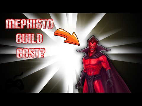 #mff #mephisto | MEPHISTO FULL BUILD COST FROM LEVEL 1 TO LEVEL 60 WITH ALL GEARS 20+ | Games lab