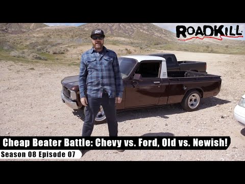 Cheap Beater Battle: Chevy vs. Ford, Old vs. Newish! - Roadkill S08E07 - Reality Car TV Show