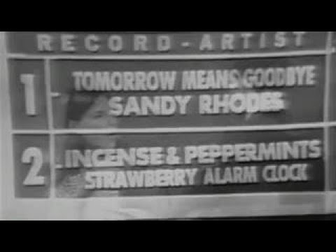 American Bandstand 67 Cool cut "Tomorrow Means Goodbye" + Incense & Peppermints part. Rate-A-Record