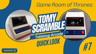 Quick Look - Tomy Scramble Tabletop Arcade #tomy #arcade #tabletop #gameroomofthrones #retro #game