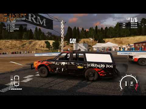 Wreckfest Walkthrough Part 42 - "Challengers - Wagons Vs Wagons" [2019]