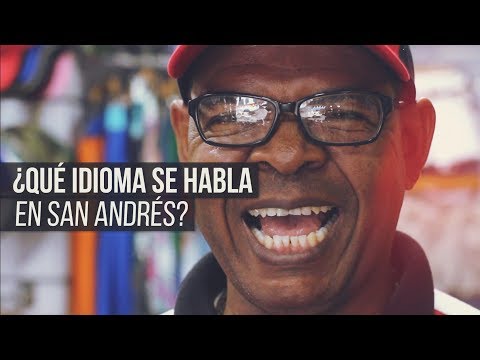 What languages ​​are spoken in San Andrés, Colombia?