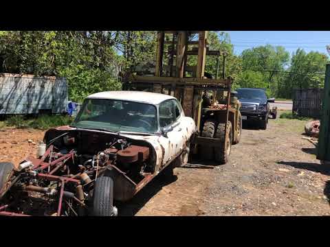 Jaguar E Type - Rescuing a 1969 2+2 - AND some Critters too!