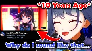 Kronii Plays Her 10-Year-Old Video and Gets Surprised by Her Voice