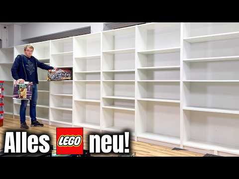 Großumbau im Museum! | Ausstellung & Shop wird erweitert 😎 | LEGO Vlog!