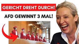 Gericht kassiert EIGENES Urteil – plötzlich 3 Siege für die AfD!
