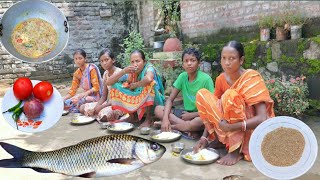 Santali Village Style Rui Posto (Poppy Seed Fish)