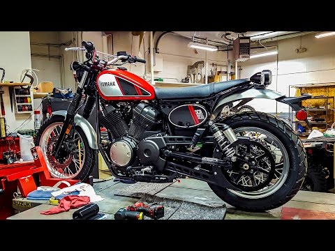 2017 Yamaha SCR950 Scrambler!! - 1st Ride & Impression! | BikeReviews