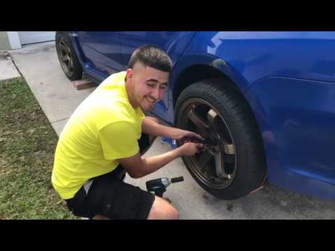 Putting New Wheels on The Subaru WRX STI