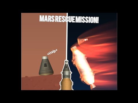 Mars Rescue Mission  Pt.2: landing on Mars