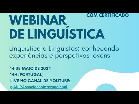 Ciclo de Palestras Linguistas e Linguística