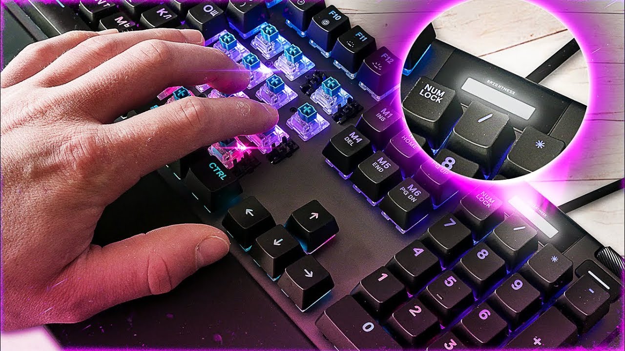 Механическая клавиатура Steelseries Apex 5 RU, черный