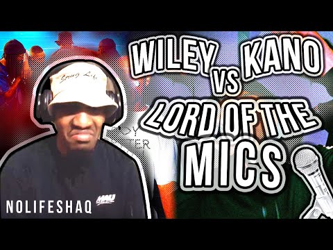 Please Slow It down Kano! | Wiley vs. Kano – Lord of the Mics 1| NoLifeShaq REACTION
