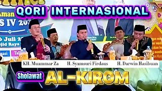 Download lagu DUET TERBAIK!! Sholawat Al-kirom tiga Qori internasional mp3