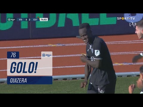 Goal | Golo Quizera: Ac. Viseu (3)-2 Estoril Praia (Taça da Liga 22/23 - Fase 3 - Jornada 3)