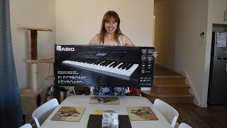 Video thumbnail for I bought a new keyboard! Casio CTK-5200 unboxing and quick demo by Samantha Edge